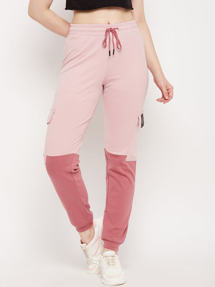 mSECRET Colourblock Elasticated Ankles Trackpants