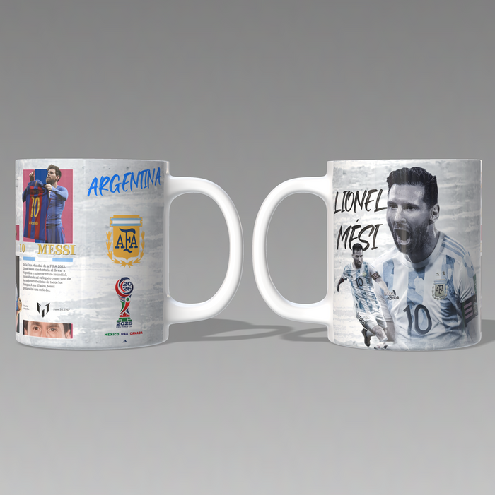 Mug Lionel Messi Argentine Champion du Monde
