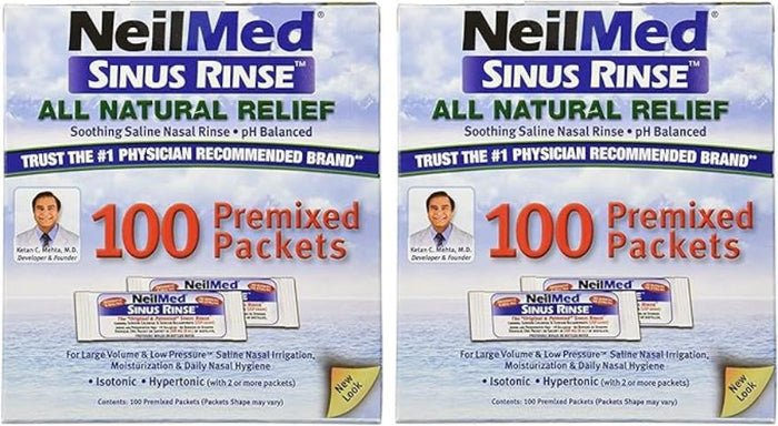 NeilMed Sinus Rinse Soothing Saline Nasal Rinse 200s - Shoppers-kart.com