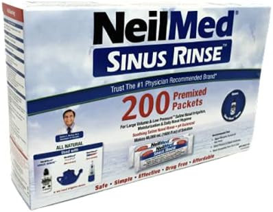NeilMed Sinus Rinse Soothing Saline Nasal Rinse 200s - Shoppers-kart.com