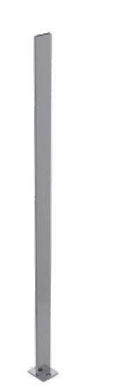 NO DRILL HOLES 50x10mmintermediate post - Image 1
