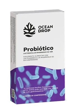 OCEAN DROP | Probiótico Lacticaseibacillus Rhamnosus (30 Comprimidos)