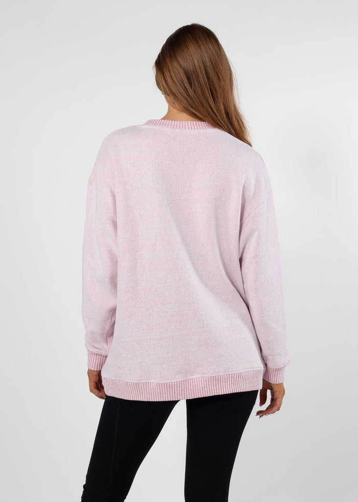 Ohio State Buckeyes Women's Cardinal Warm Up Crew Sweatshirt