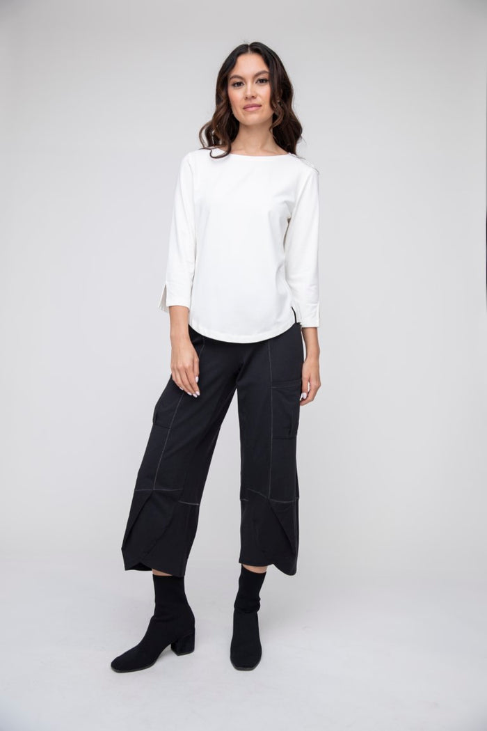 Olivia by Habitat Essential Layers Slit Detail Tee - 320809 - Size L