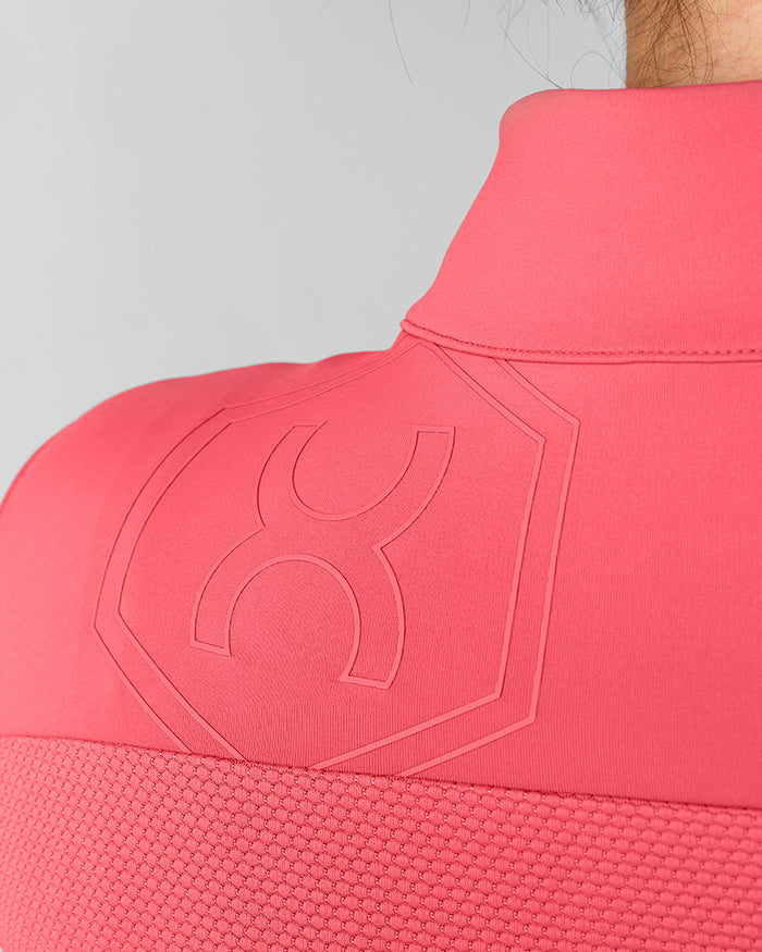 Palm Summer Jacket - Hot Coral