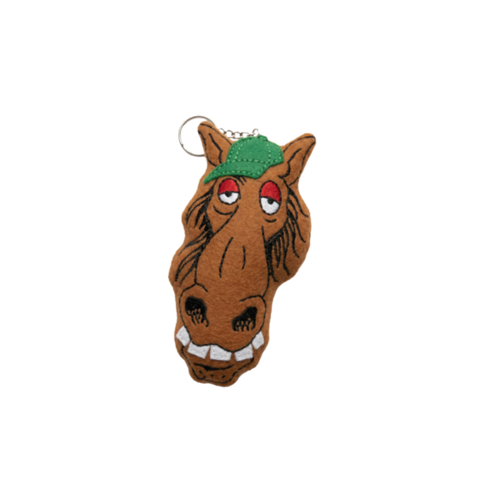 Posty's Felt Horse Keychain