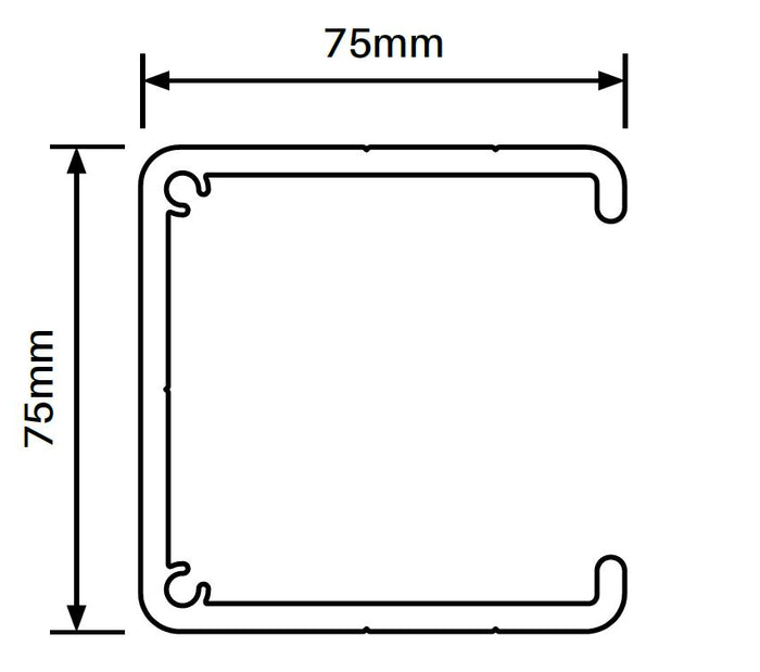 Retaining wall post 1700mm H - Image 2