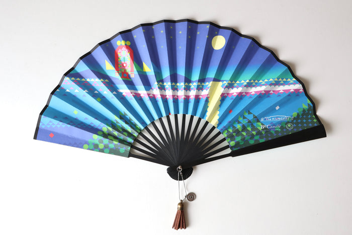 Rex Koo x BeCandle Scented Fan  - Tin Hau Edition