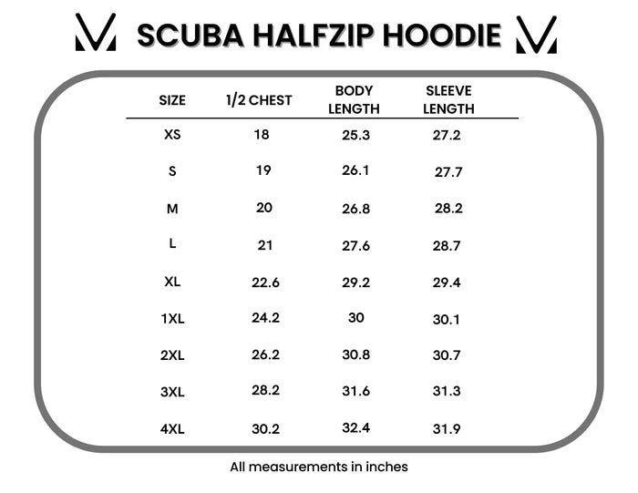 Scuba HalfZip Hoodie - Gray by Michelle Mae