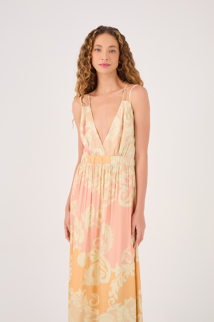 Sea Flower Maxi Dress_4