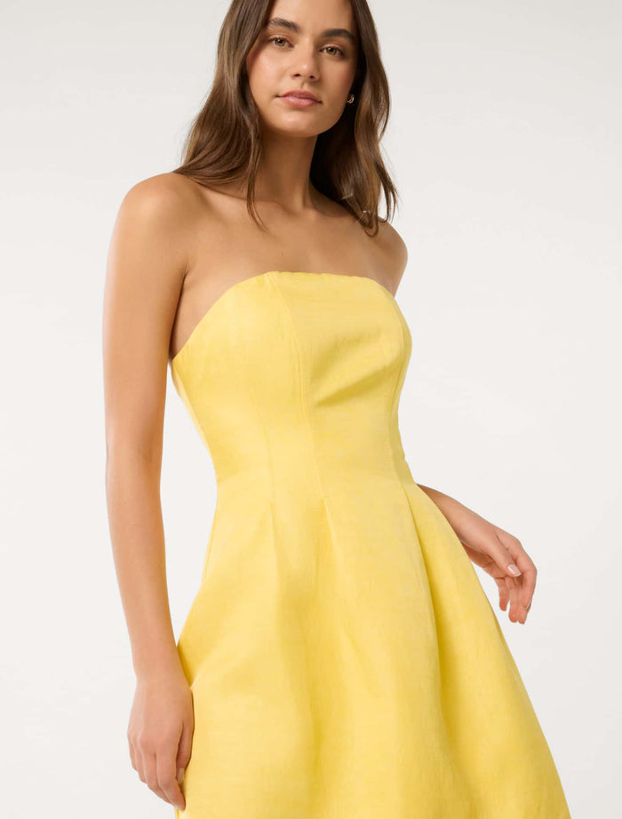 Shayla Strapless Mini Dress Forever New