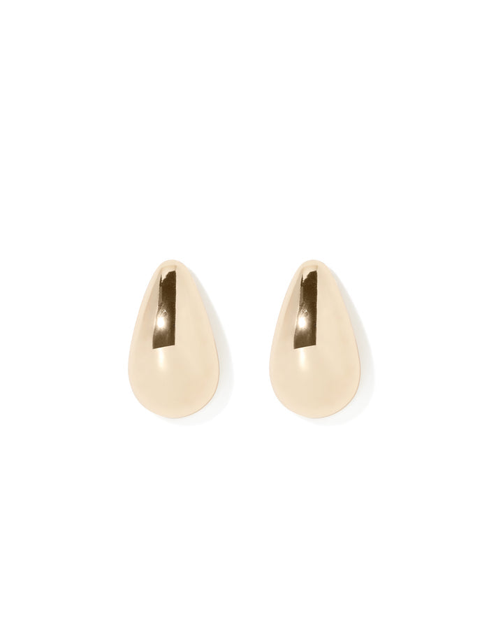 Signature Arli Chubby Gold Hoop Earrings 0 Gold Forever New