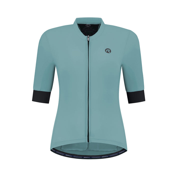Rogelli Signature fietsshirt dames nautilus korte mouw voorkant.