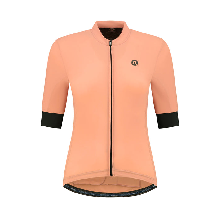 Rogelli Signature fietsshirt dames twin korte mouw voorkant.