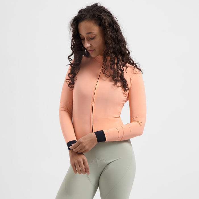 Rogelli Signature Light fietsshirt dames twin gedragen voorkant.