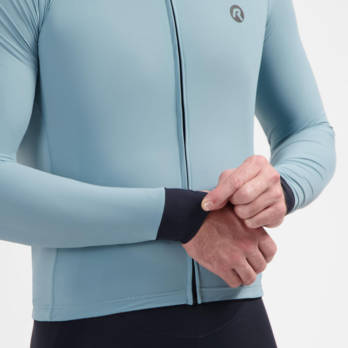 Detail van Rogelli Signature Light fietsshirt heren nautilus voorkant.