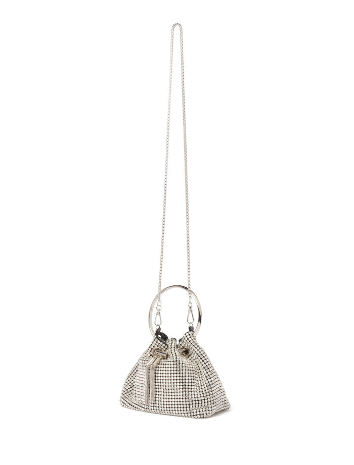 Skylah Sparkle Metal Handle Bag Forever New