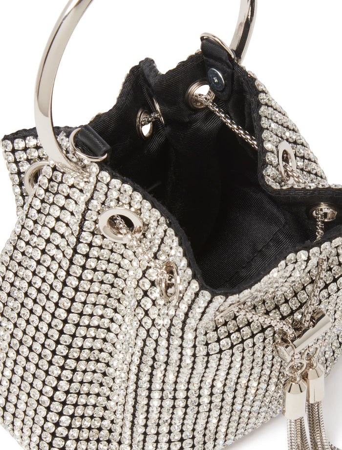 Skylah Sparkle Metal Handle Bag Forever New