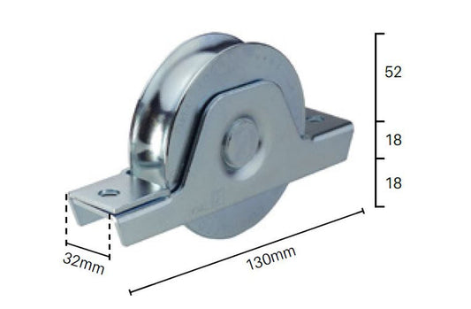 Sliding gate wheel - Image 1