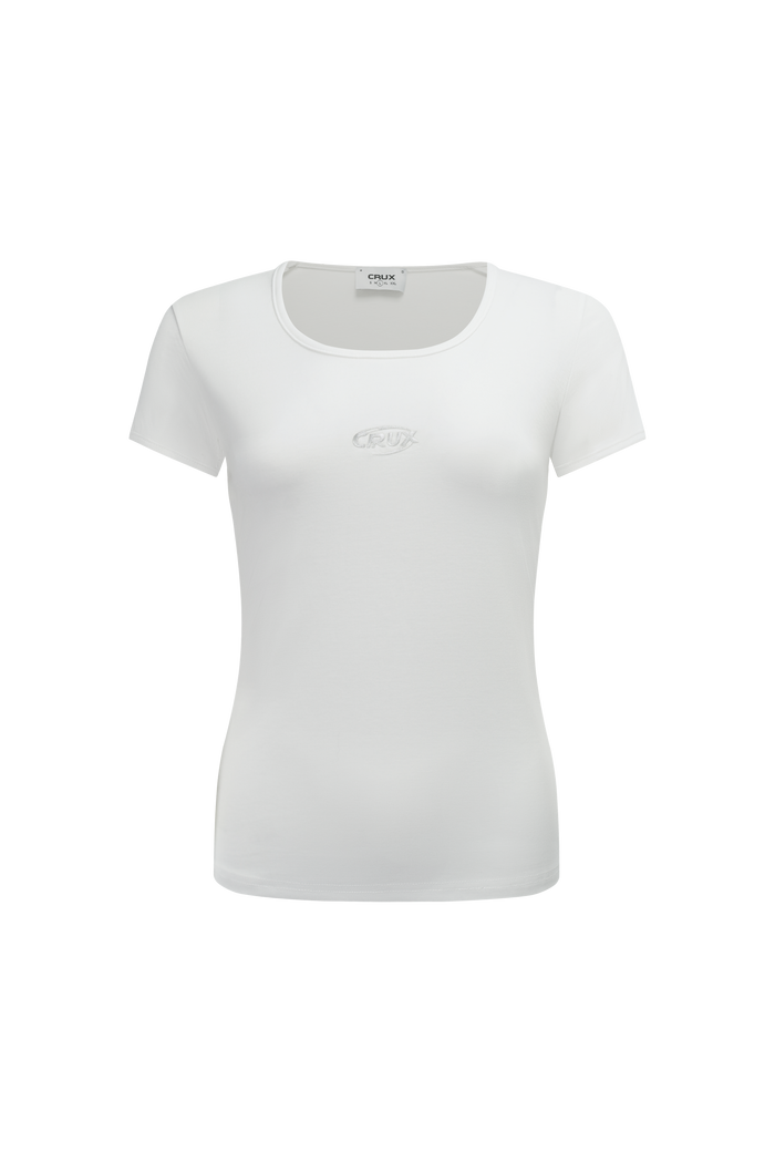 Spandex Low Neck Top by CRUX CUSTOM