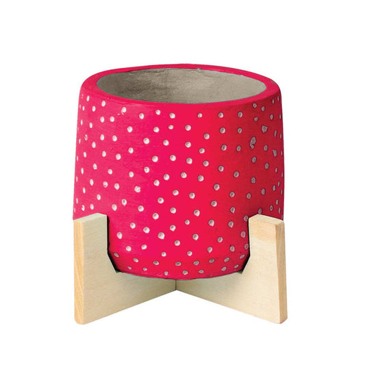 Spotty Planter With Base