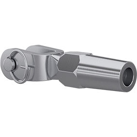 Swageless fork terminal 3.2mm Stainless Steel 316 - Image 1