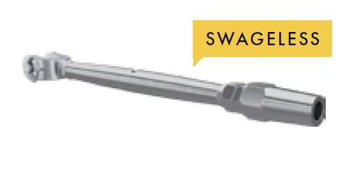 Swageless rigging screw M6 X 3.2mm Stainless Steel 316 - Image 2