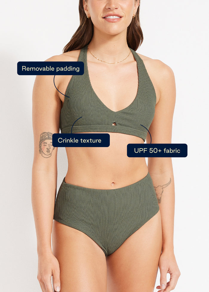 Swim Plunge Top