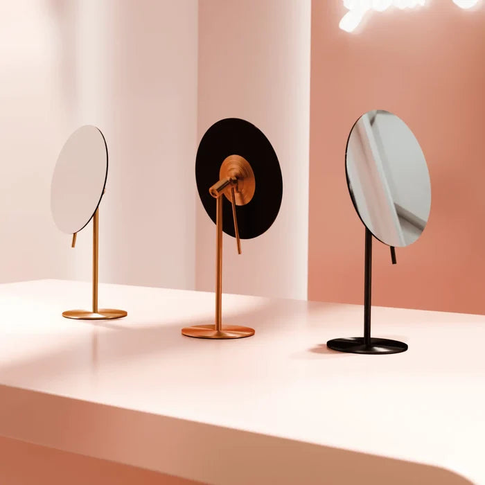 Stainless Steel Metal Frame Mirror | Buy Online India - Glazonoid