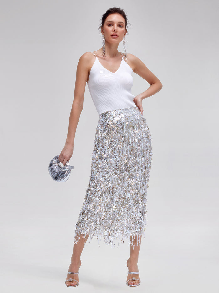 Fashion look with elegant styling