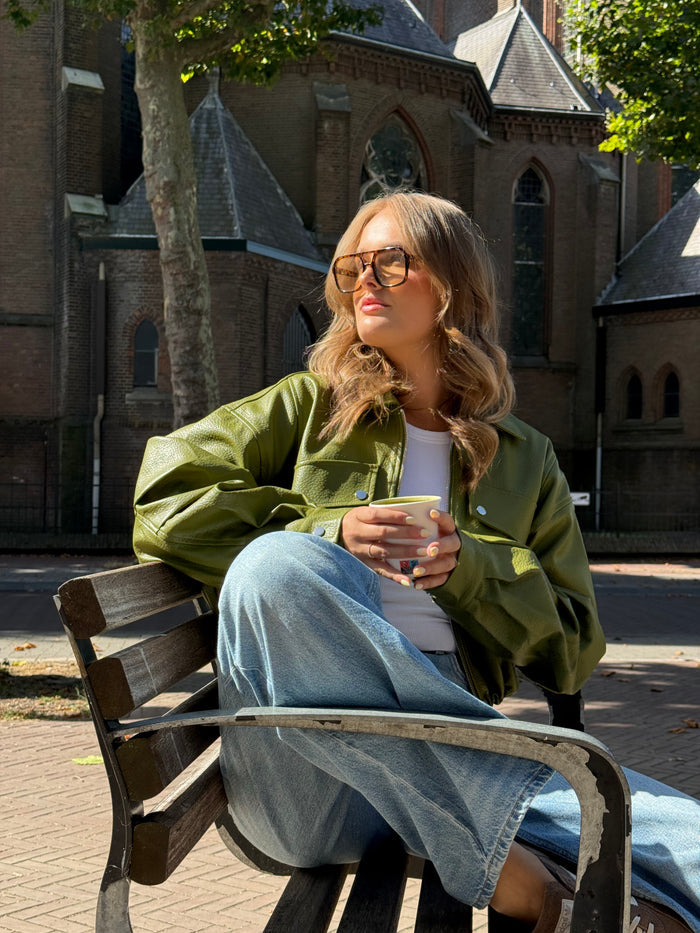 The After Hours Jacket Groen