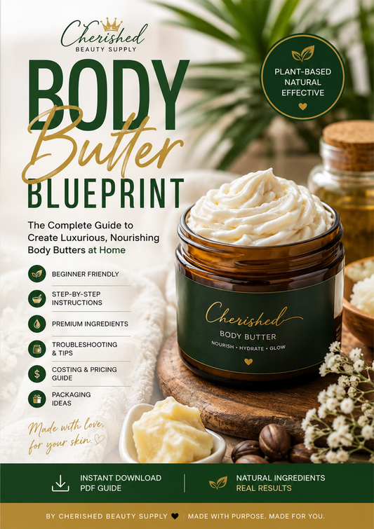The Cherished Body Butter Blueprint digital guide cover