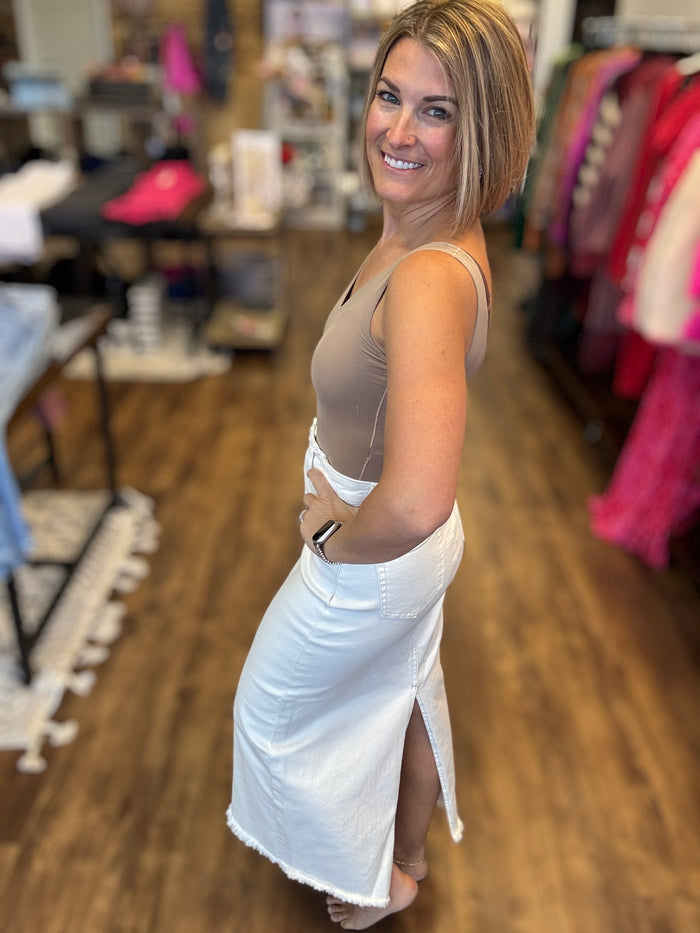 The Emerson Denim Skirt