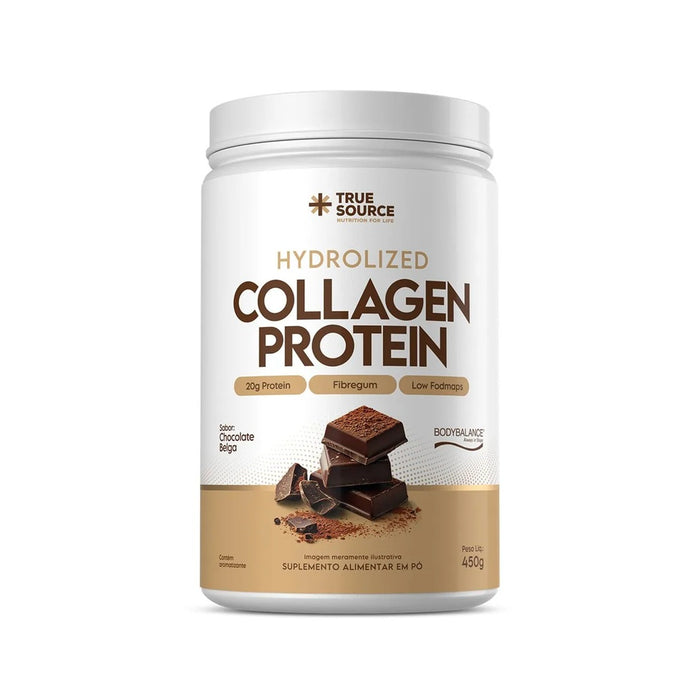 TRUE | Collagen Protein Body Balance Sabor Chocolate Belga (450 gramas)