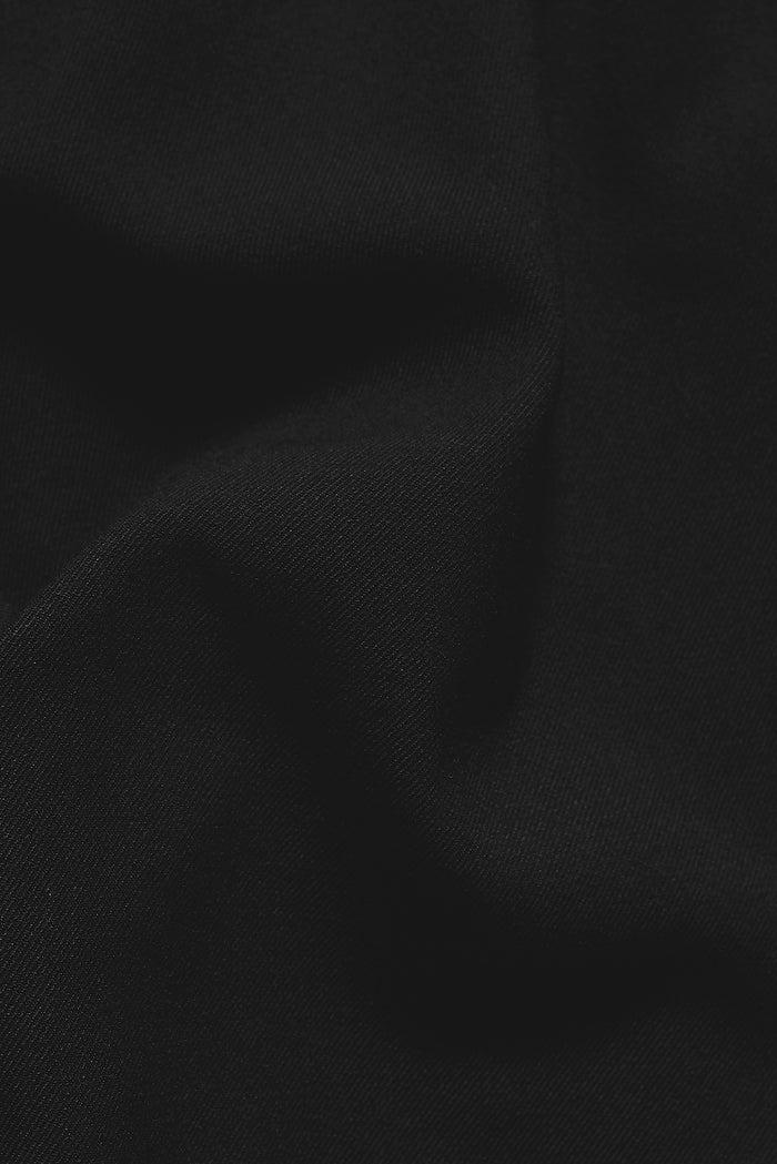 Twill Textured Shirt in Black - TAILORED ATHLETE - USA