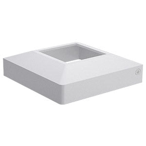 Two part domical cover for 50mm post POWDER COATED ALUMINIUM for 50 x 50mm post - Image 6
