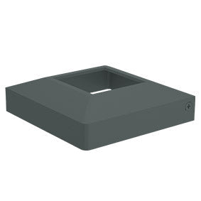 Two part domical cover for 50mm post POWDER COATED ALUMINIUM for 50 x 50mm post - Image 7