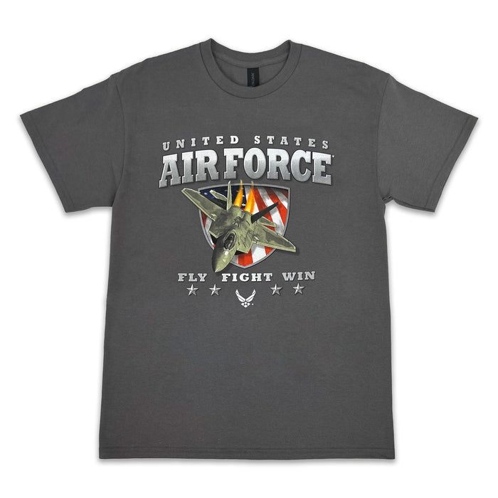 United States Air Force Rush T-Shirt (Charcoal)