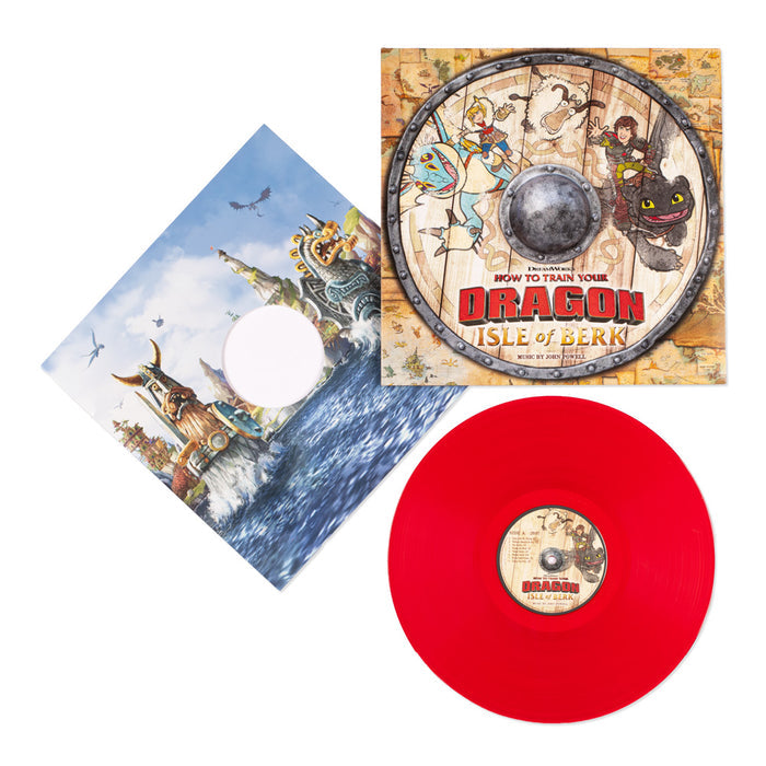 Universal Epic Universe How to Train Your Dragon Vinyl Record