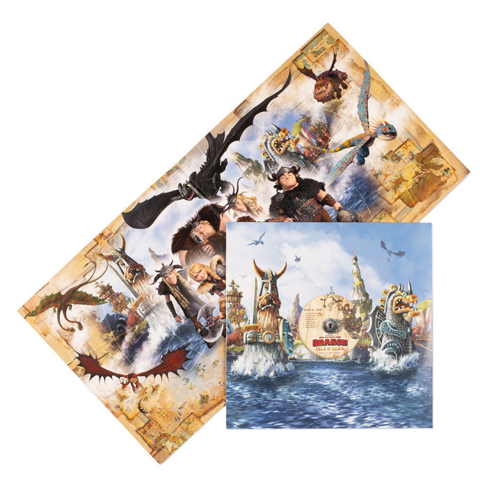 Universal Epic Universe How to Train Your Dragon Vinyl Record