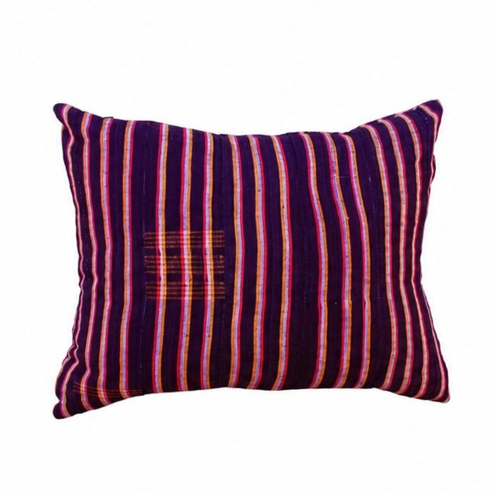 Vintage African Cloth Stripe Pillows 17” x 21”