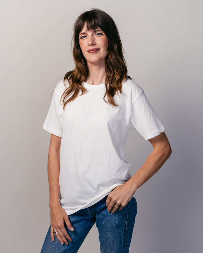 Vintage White Unisex T-Shirt Front