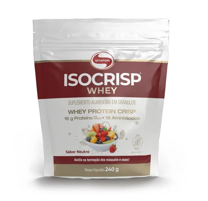 VITAFOR | Isocrisp Whey Sabor Neutro (240 gramas)
