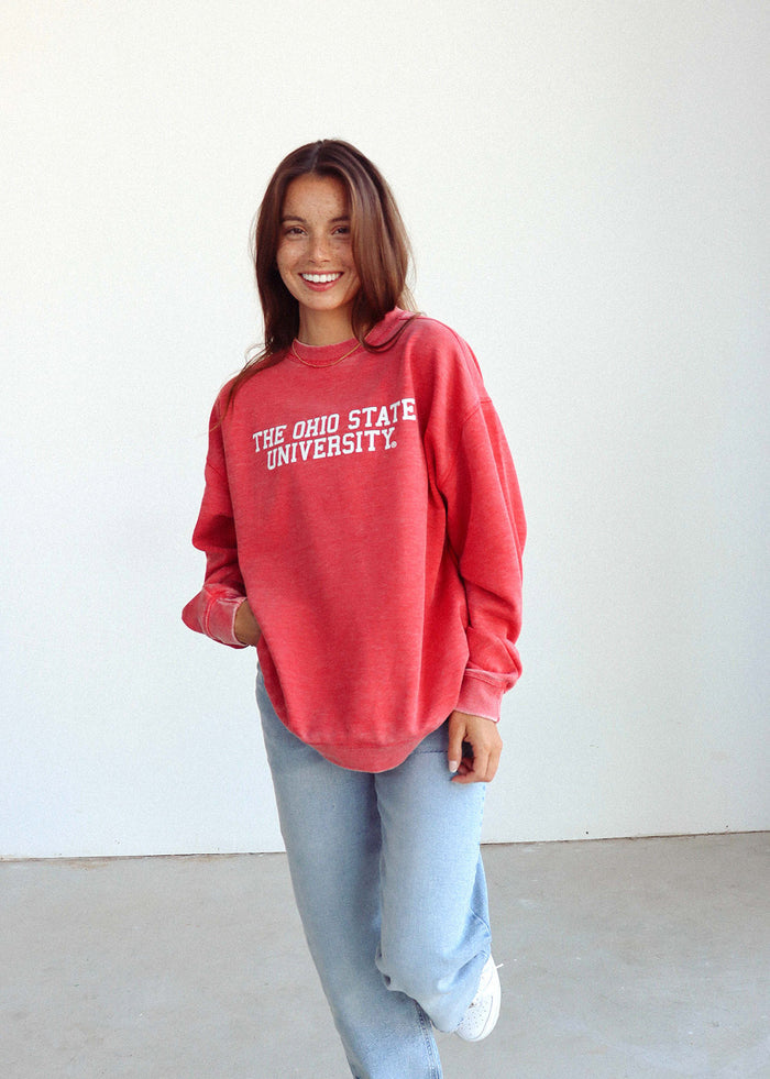 Women's Ohio State Campus Crew Sweatshirt
