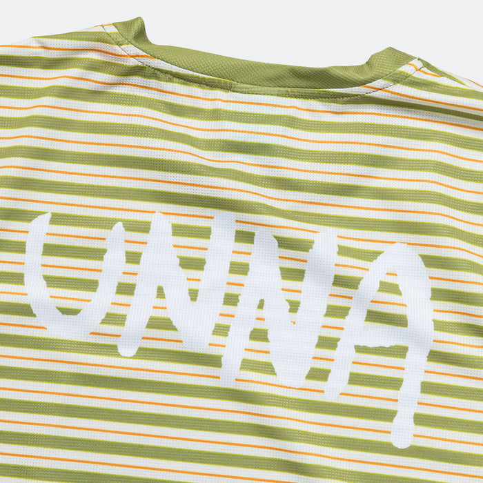 Womens Striped LS - Sage Stripe