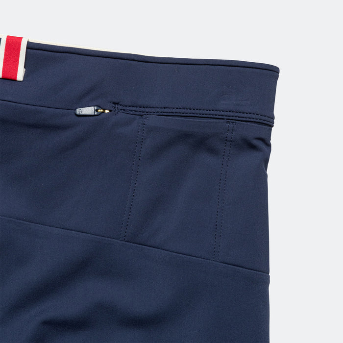 Womens Turnover Short Tights - Navy