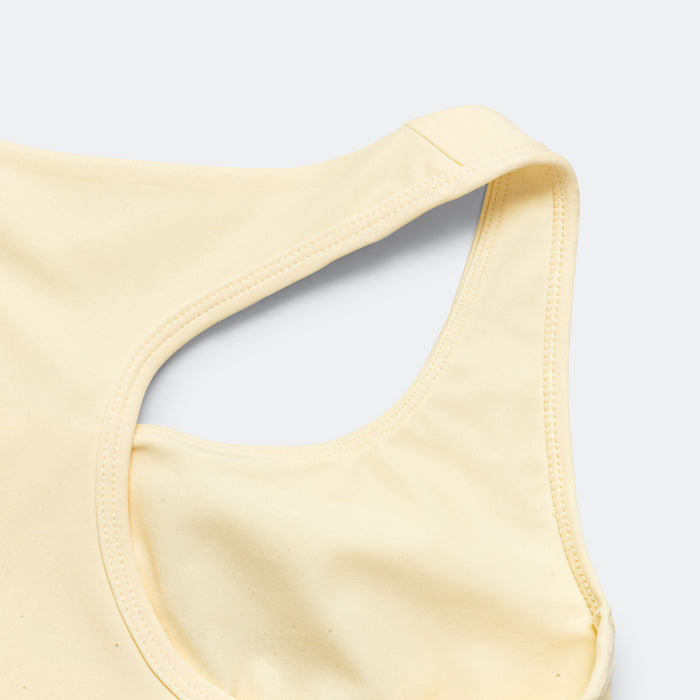 Womens Twin Layer Medium Support Bra - Chamomile