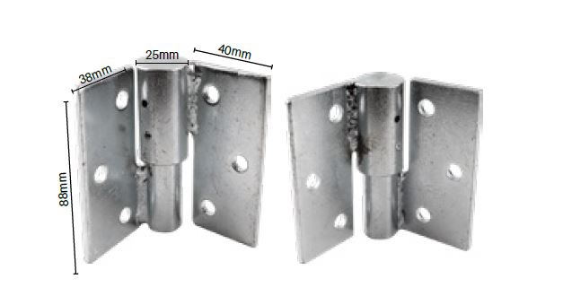 Zeus hinges, security gate hinges - Image 1