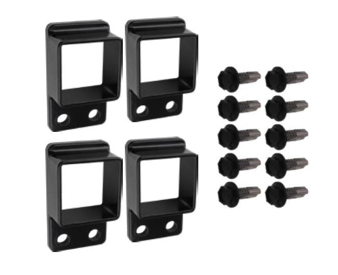 Zeus panel brackets, fence panel brackets, suits our Zeus fence panels. - Image 1